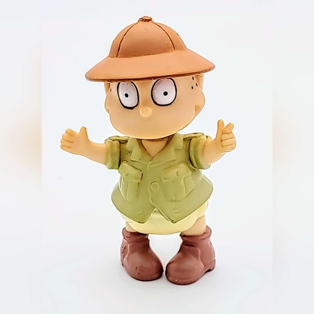 Vintage 1998 Rugrats Tommy Pickles Safari 3" Viacom Toy Figure